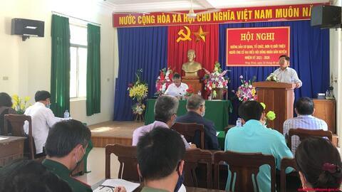 UBMT TQ Việt Nam huyện hướng dẫn một số nội dung quan trọng trong công tác bầu cử