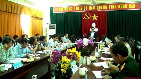 Kiểm tra công tác bầu cử tại huyện Sông Hinh (Clip)