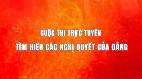 Đảng ủy xã Sông Hinh phát động Cuộc thi trực tuyến tìm hiểu các Nghị quyết của Đảng