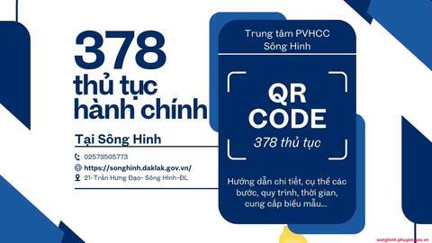 378 đầu mối thủ tục hành chính tại xã Sông Hinh: Nhanh chóng, thuận tiện và bao quát các lĩnh vực