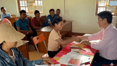 NH CSXH Sông Hinh: Giảm 2% lãi suất tín dụng chính sách hỗ trợ người dân khắc phục hậu quả bão số 13