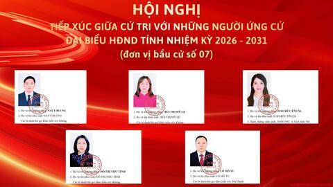 Cử tri xã Sông Hinh gửi gắm niềm tin vào các ứng cử viên đại biểu HĐND tỉnh nhiệm kỳ 2026 - 2031