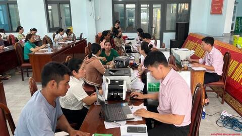 Ngân hàng chính sách xã hội Sông Hinh triển khai cho vay học sinh, sinh viên năm học 2026 - 2027