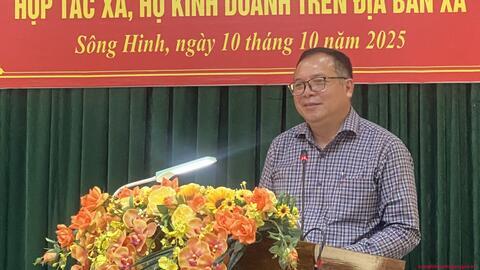 Xã Sông Hinh cam kết "đồng hành, phục vụ", cùng doanh nghiệp kiến tạo kỷ nguyên phát triển mới